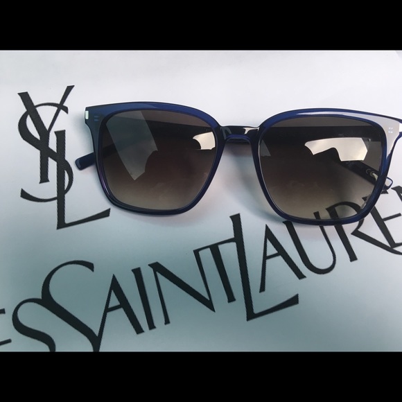 Yves Saint Laurent Other - HOST PICK-YSL BLUE/GREY UNISEX SUNGLASSES